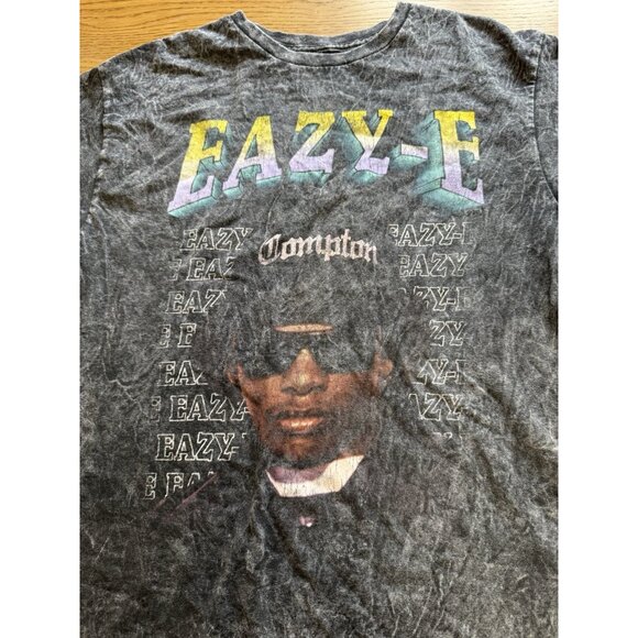 Eazy-E Rap T Shirt Size Medium Hip Hop Grunge Cotton Short Sleeve Lightweight - Picture 6 of 8